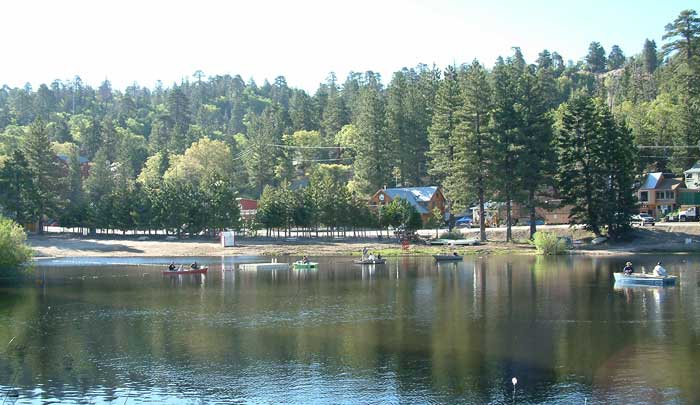 Fishing at Green Valley Lake