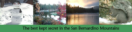 Green Valley Lake, the best kept secret in the San Bernardino Mountains